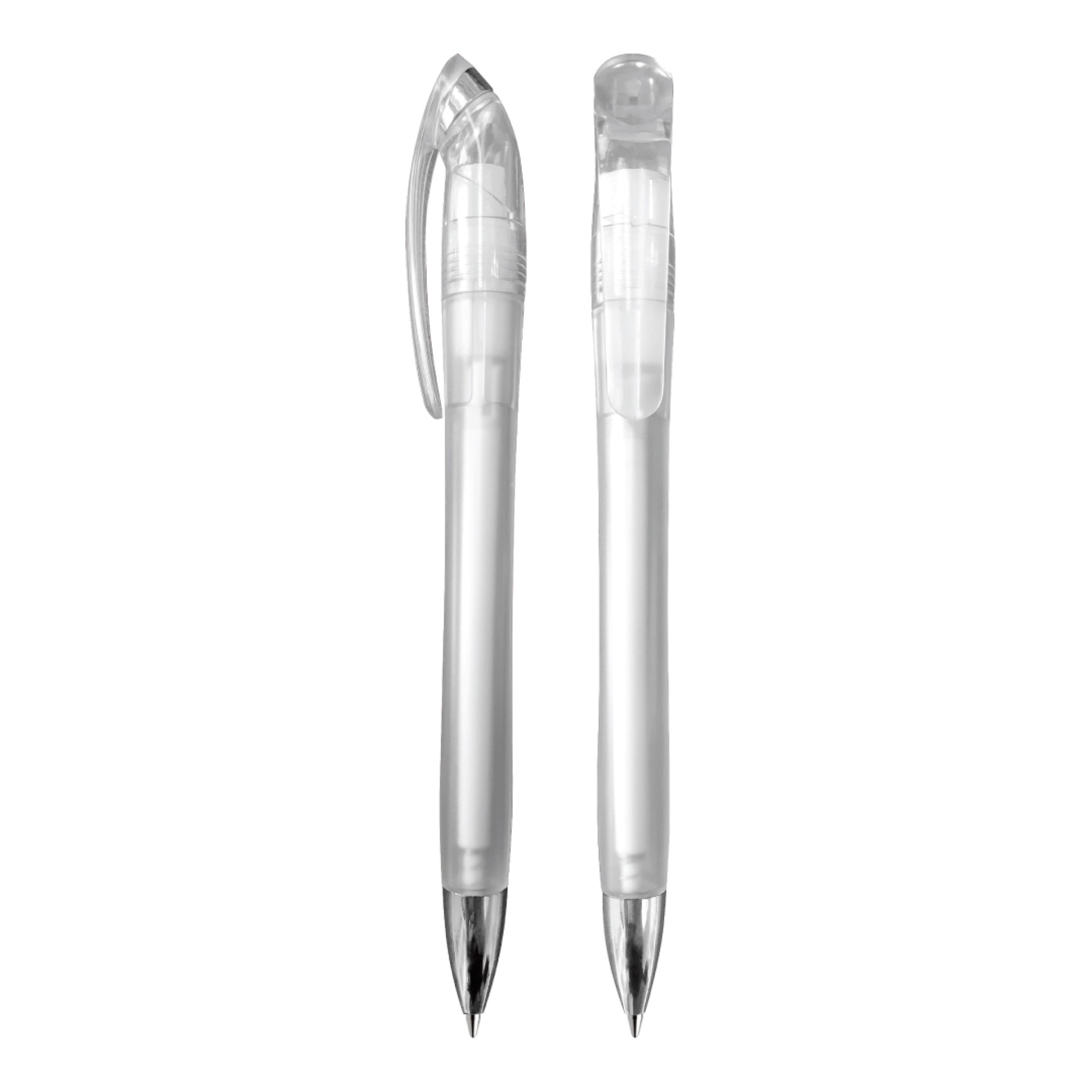 Stylish Transparent Pen logo