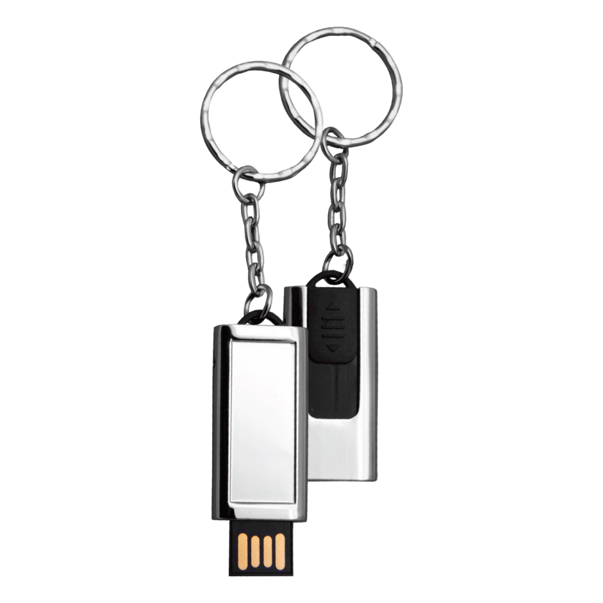 Leyto Rectangular Metal USB Flashdrive logo