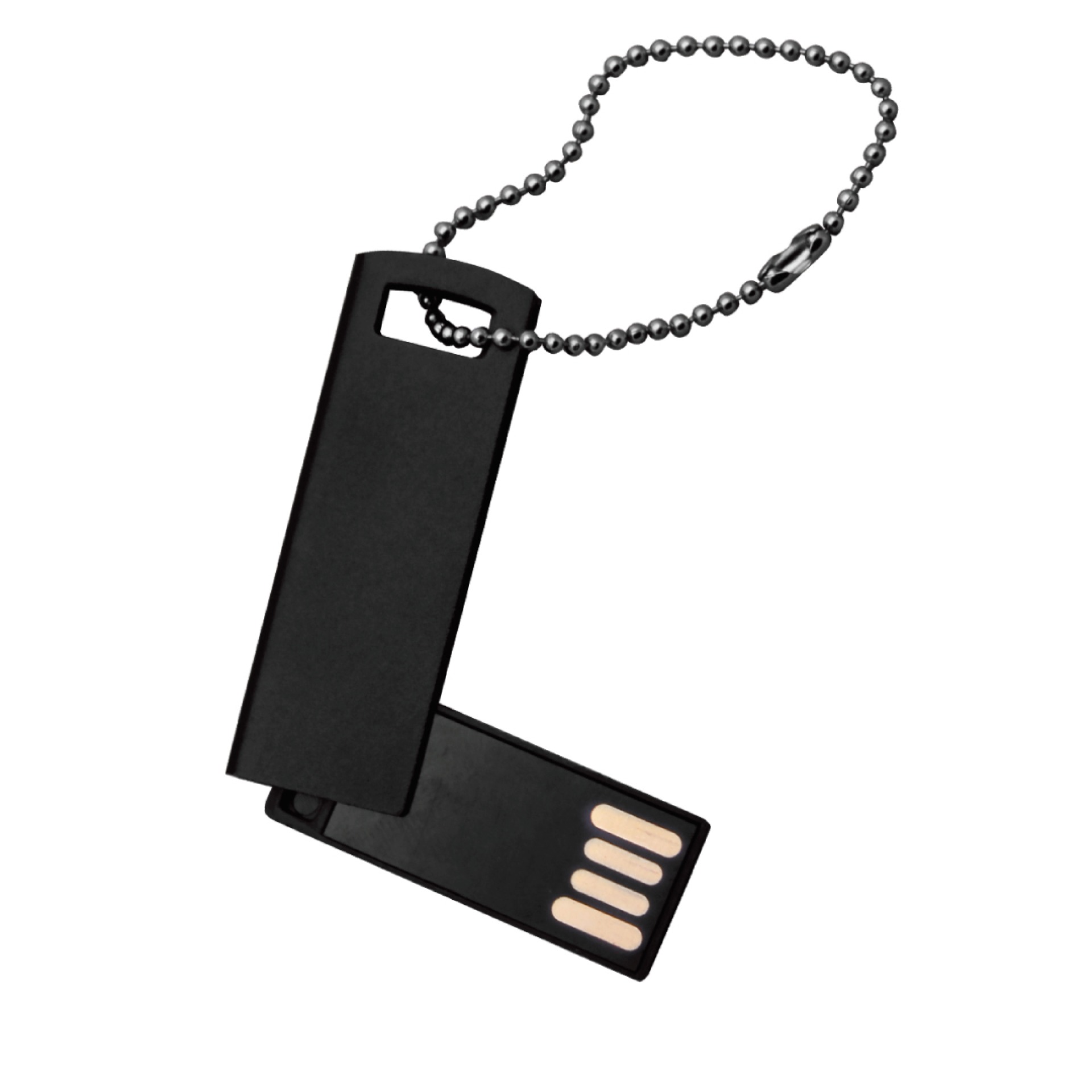 Metal Swivel USB Flashdrive logo